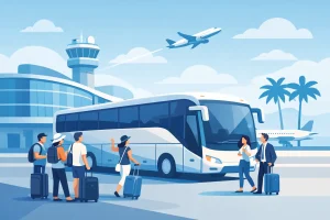 Read more about the article Airport Shuttle Bus for Stress-Free Group Travel