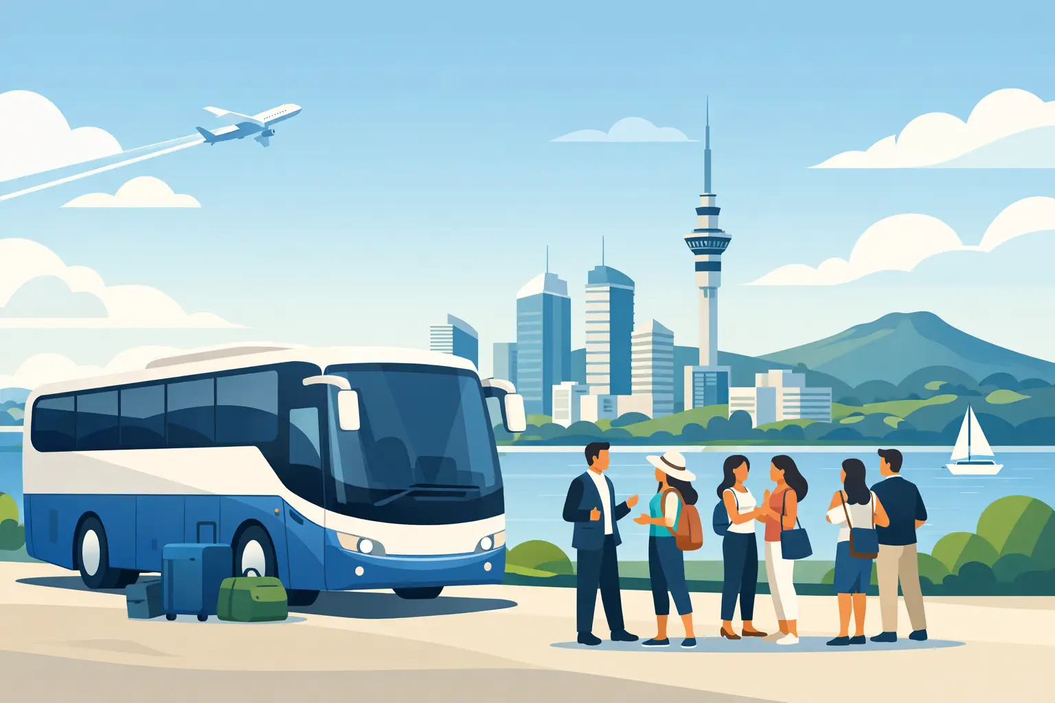 Read more about the article Bus Charter Auckland for Stress-Free Group Travel
