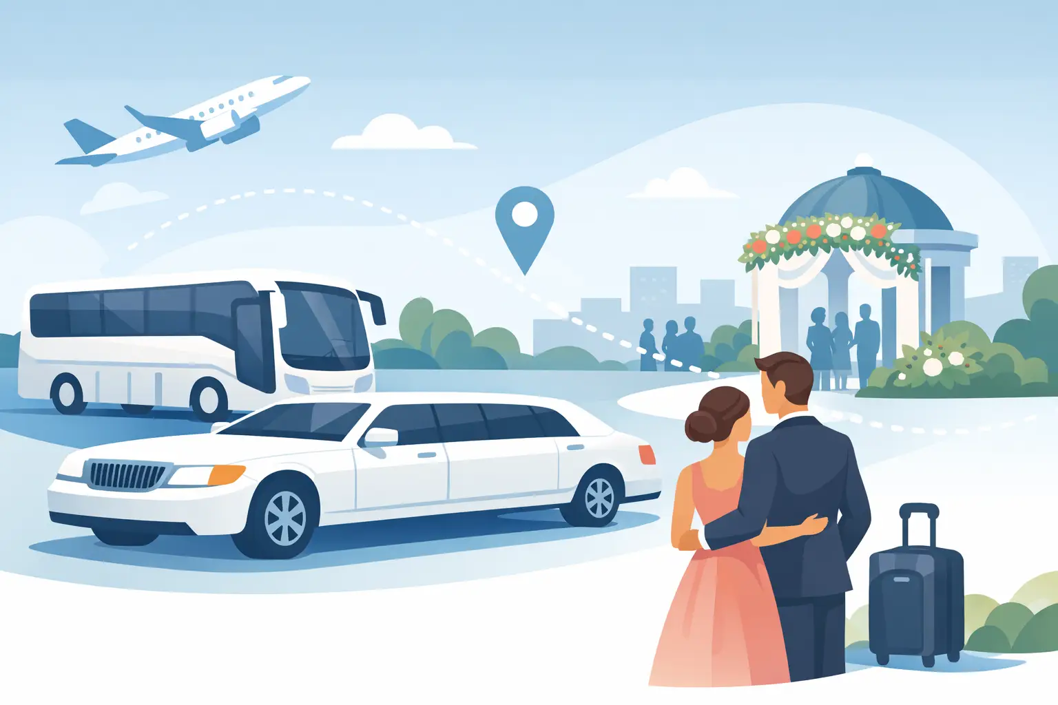 Read more about the article Wedding Guest Transportation That Works