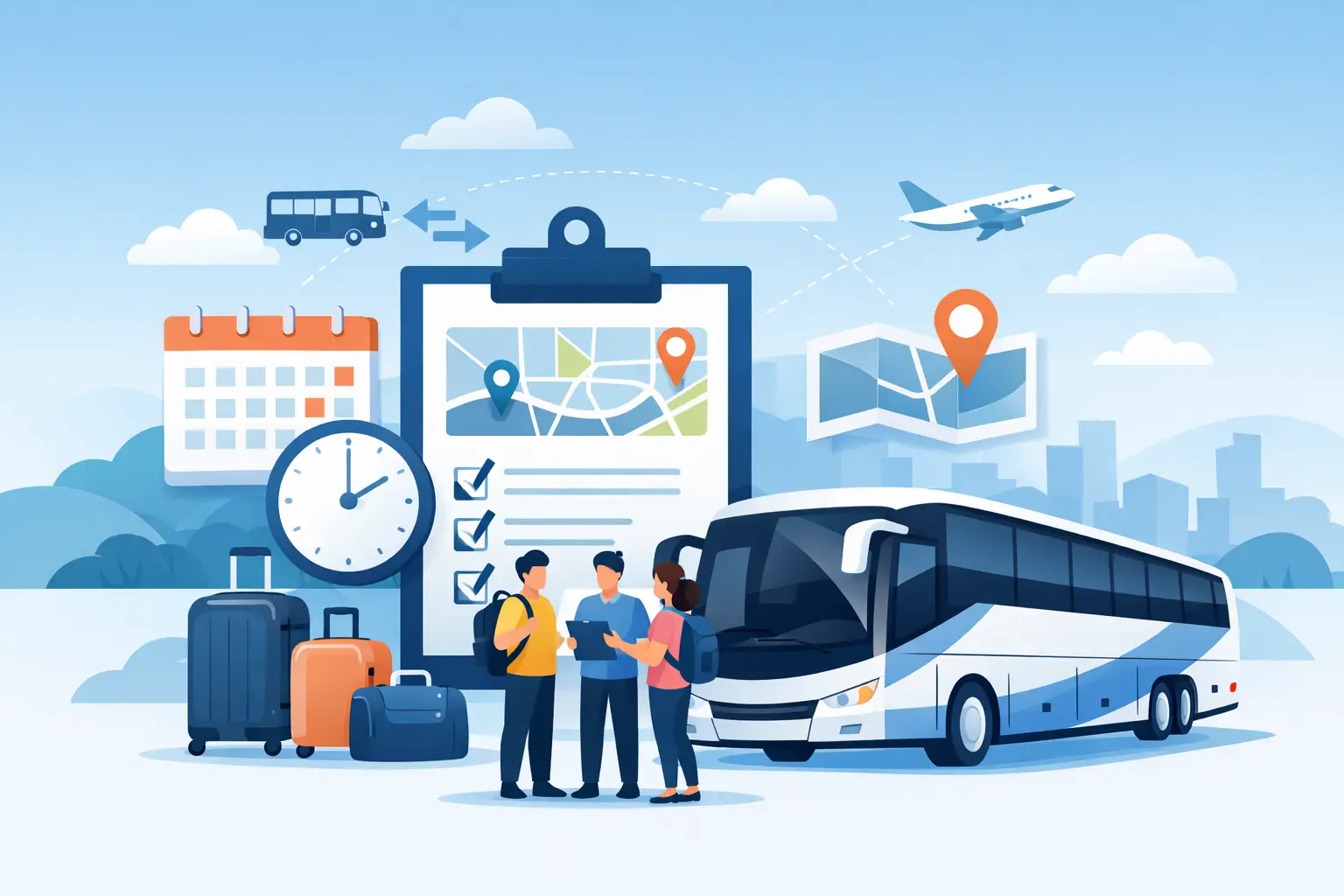 Read more about the article How to Plan Coach Transport for Group Travel