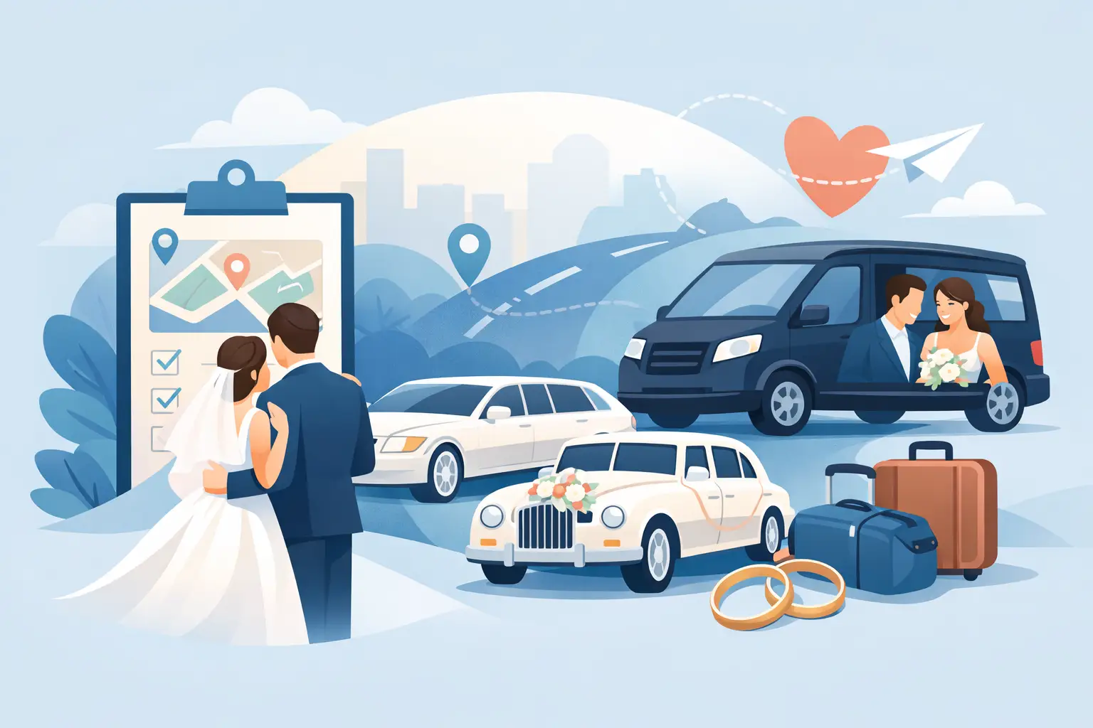 Read more about the article How to Plan Wedding Transport Without the Stress