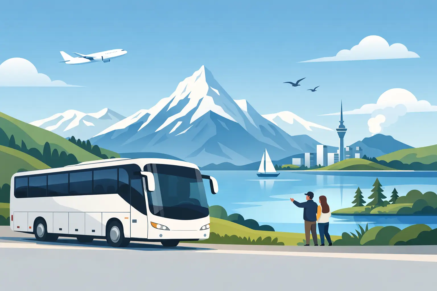 Read more about the article Tour Coach Hire New Zealand Made Simple